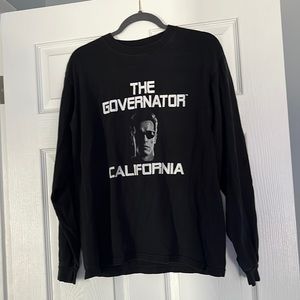 Vintage Y2K Governator Long Sleeve T Shirt